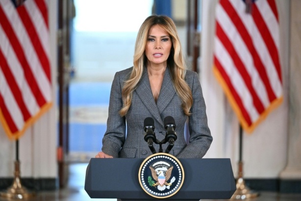 Bild vergr&ouml;&szlig;ern: Melania Trump: Epstein hat mich nicht Donald Trump vorgestellt