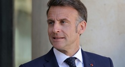 Frankreichs Präsident Macron zu Besuch bei Papst Leo XIV.