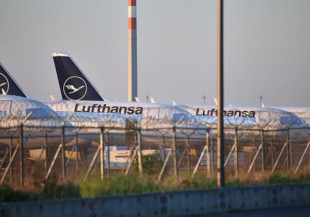 Bild vergr&ouml;&szlig;ern: Cockpitpersonal der Lufthansa streikt am Montag und Dienstag