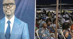 Menschen in Benin wählen neuen Präsidenten