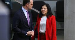 Spahn stärkt Reiche demonstrativ den Rücken