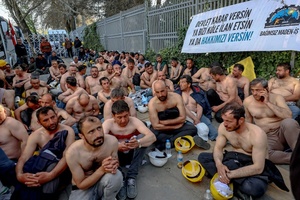 Kohlekumpel in der Türkei im Hungerstreik - Bei Protest in Ankara festgenommen