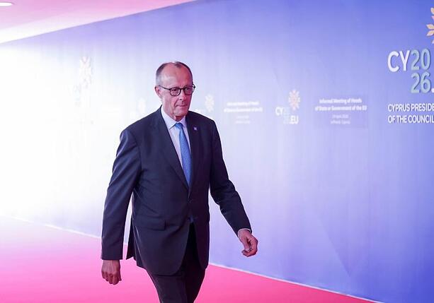 Bild vergr&ouml;&szlig;ern: Merz will Heranführungsstrategie für Ukraine