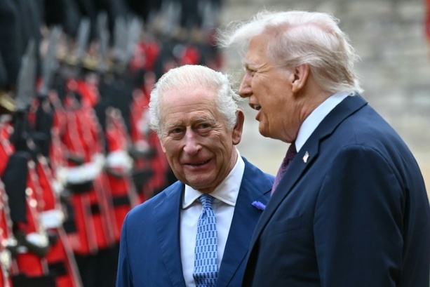 Bild vergr&ouml;&szlig;ern: Charles III. reist zu Staatsbesuch in die USA - Treffen mit Trump und Rede vor Kongress