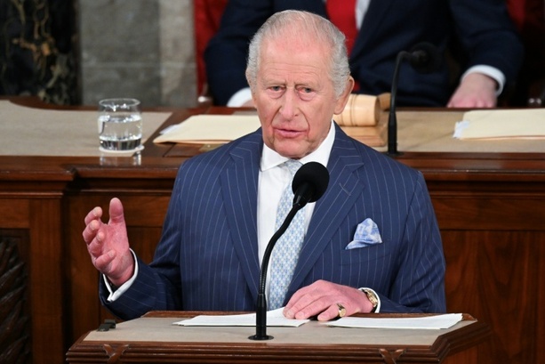 Bild vergr&ouml;&szlig;ern: König Charles III. ruft USA zum Zusammenhalt mit westlichen Verbündeten auf