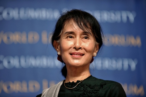 Bild vergr&ouml;&szlig;ern: Myanmars Präsident wandelt Strafe inhaftierter Suu Kyi in Hausarrest um