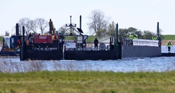 Waltransport Richtung Nordsee: Zwischenstopp aufgrund der Wetterlage