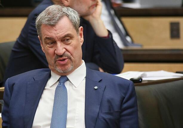 Bild vergr&ouml;&szlig;ern: Söder pocht auf Einhaltung der Schuldenbremse
