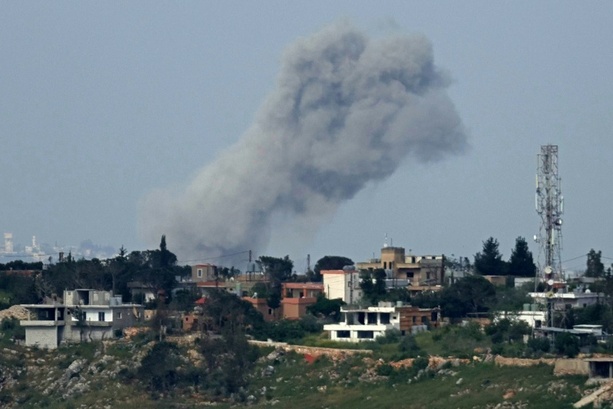 Bild vergr&ouml;&szlig;ern: Israel fliegt neue Angriffe gegen Hisbollah - Ministerium: Mindestens ein Toter