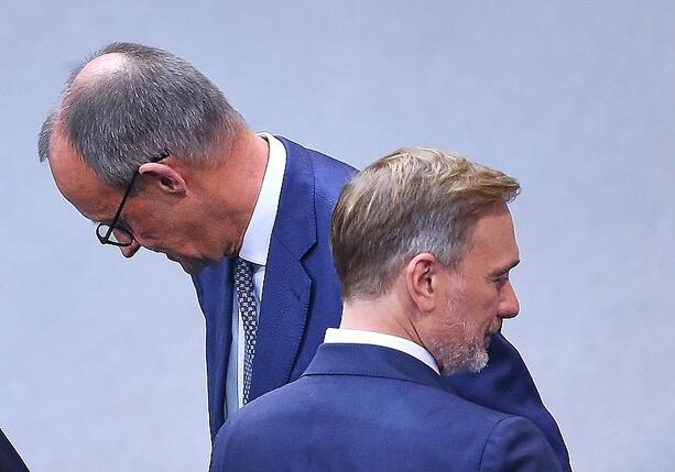 Bild vergr&ouml;&szlig;ern: Christian Lindner meldet sich zu Wort und kritisiert Merz