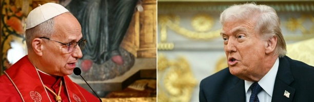 Bild vergr&ouml;&szlig;ern: US-Außenminister Rubio trifft Papst Leo XIV. am Donnerstag in Rom