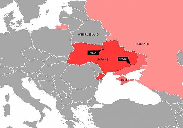 Bild vergr&ouml;&szlig;ern: Ukraine erklärt Waffenruhe ab Mittwoch - Russland ab Freitag