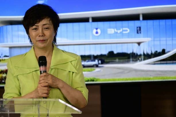 Bild vergr&ouml;&szlig;ern: Managerin: Autohersteller BYD aus China spricht über Kauf von Werken in Europa