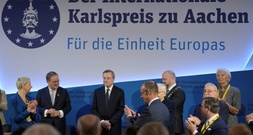 Früherer EZB-Chef Draghi mit Aachener Karlspreis ausgezeichnet
