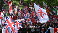 Zehntausende bei Demonstration von rechtsextremem Aktivisten in London