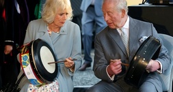 Britischer König Charles III. zu Besuch in Nordirland eingetroffen