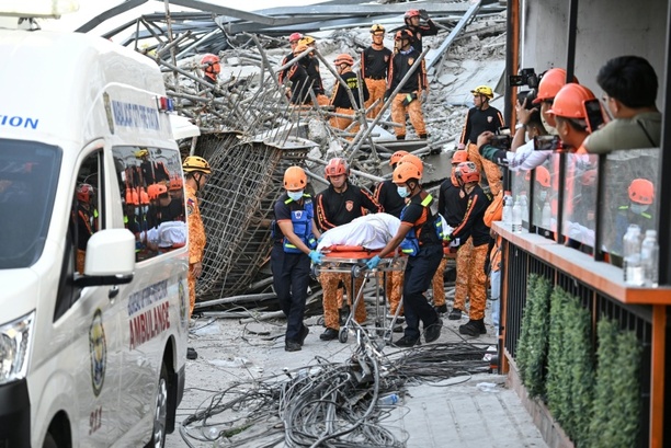 Bild vergr&ouml;&szlig;ern: Vier Tote und 17 Vermisste nach Gebäudeeinsturz auf den Philippinen
