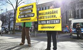 Greenpeace kritisiert wachsende Zahl an Superreichen