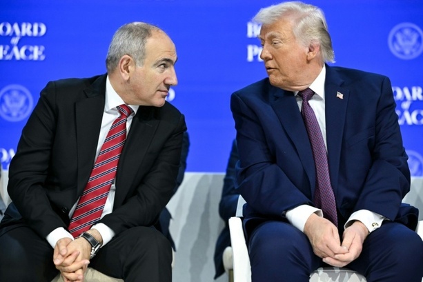 Bild vergr&ouml;&szlig;ern: Trump äußert Unterstützung für Armeniens Regierungschef Paschinjan vor Wahl im Juni