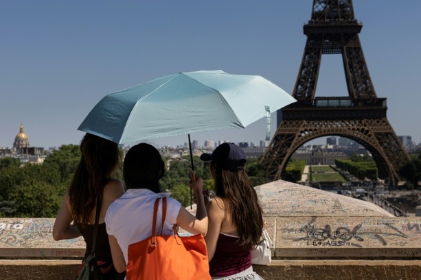 Bild vergr&ouml;&szlig;ern: Hitzewarnung in Frankreich auf Großraum Paris ausgedehnt