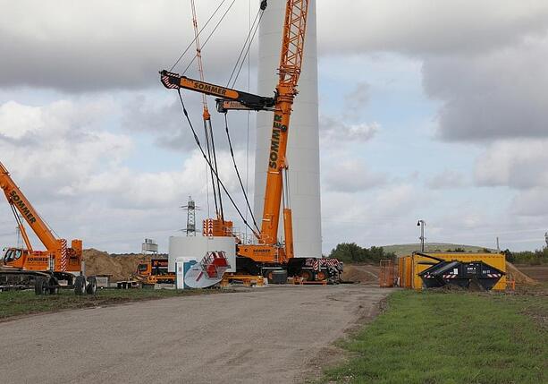 Bild vergr&ouml;&szlig;ern: Windbranche warnt vor schwerer Krise durch Gesetzespläne