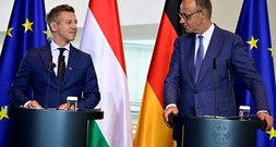 Merz sichert Ungarns neuem Regierungschef Magyar bei Besuch Unterstützung zu