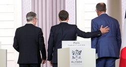 Merz, Macron und Starmer treffen Sonntag Selensky in London