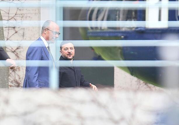 Bild vergr&ouml;&szlig;ern: E3 bekräftigen in London Ukraine-Unterstützung
