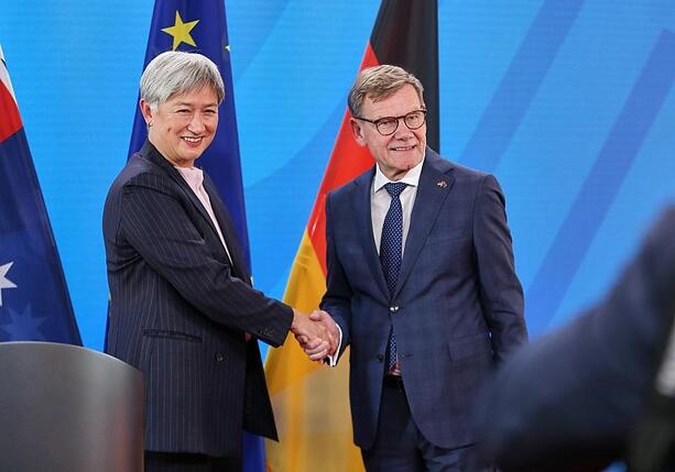 Bild vergr&ouml;&szlig;ern: Deutschland und Australien wollen engere Sicherheitskooperation