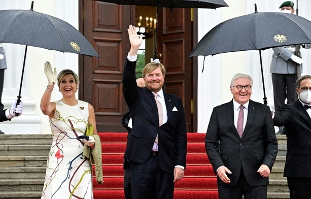 Bild vergr&ouml;&szlig;ern: Bundespräsident Steinmeier zu Staatsbesuch in den Niederlanden