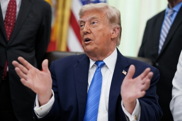 Bild vergr&ouml;&szlig;ern: US-Präsident Trump: Ich liebe die Inflation