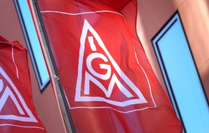 IG Metall demonstriert in Berlin für die Zukunft der Stahlindustrie