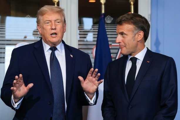 Bild vergr&ouml;&szlig;ern: Trumps Iran-Deal bestimmt Auftakt des G7-Gipfels in Evian