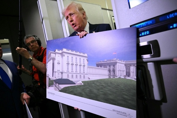 Bild vergr&ouml;&szlig;ern: Presse: Trumps Ballsaal wird deutlich teurer und belastet Steuerzahler