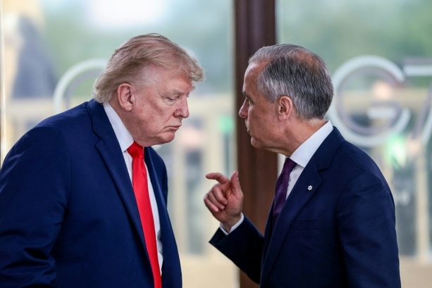 Bild vergr&ouml;&szlig;ern: Kanadas Premier sieht in Trumps Auftritt bei G7-Gipfel möglichen Wendepunkt