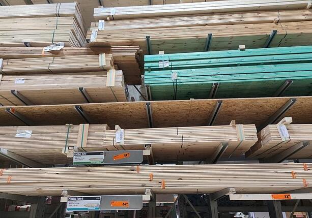 Bild vergr&ouml;&szlig;ern: Preise für viele Baumaterialien deutlich gestiegen