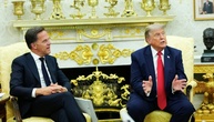 Bei Treffen mit Rutte: Trump kritisiert Merz und lobt Selenskyj