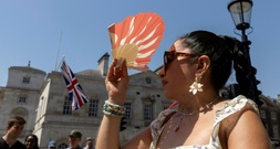 Großbritannien verzeichnet neuen Hitzerekord - Viele Notfalleinsätze in London