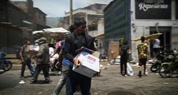Plünderungen nach Erdbeben in Venezuela