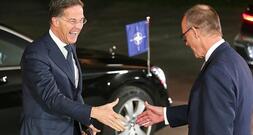 Nato-Generalsekretär kommt zu Sitzung des Bundeskabinetts