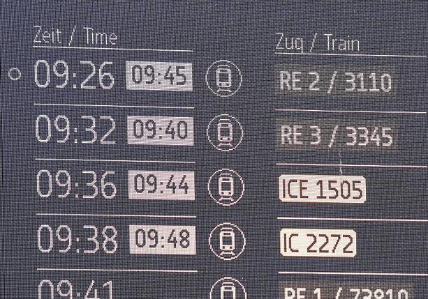 Bild vergr&ouml;&szlig;ern: Schnieder lehnt Extra-Geld für pünktlichere Bahn ab