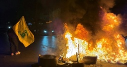 Hisbollah-Anhänger protestieren in Beirut gegen Libanon-Israel-Abkommen