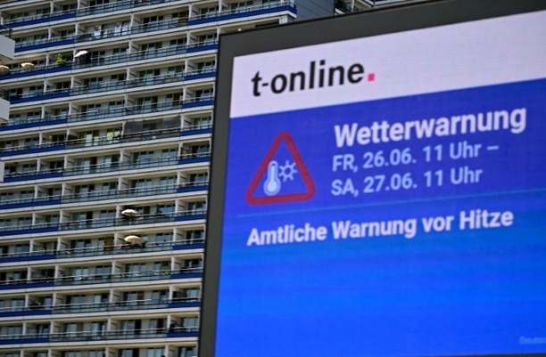 Bild vergr&ouml;&szlig;ern: Deutscher Wetterdienst: Deutschland steuert auf erneuten absoluten Hitzerekord zu