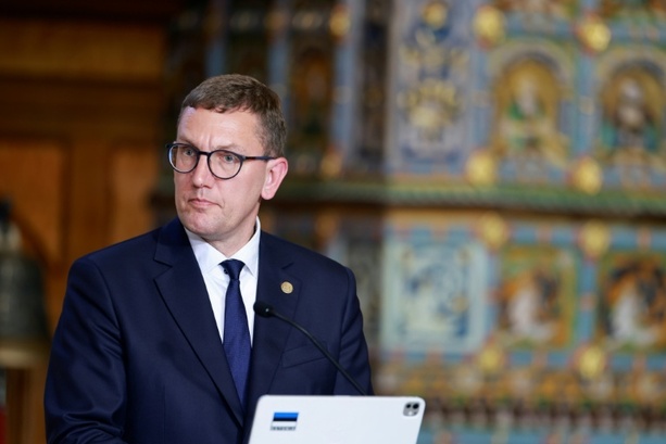 Bild vergr&ouml;&szlig;ern: Estlands Regierungschef: Ukraine wird sich gegen Russland behaupten