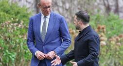 Merz und Selenskyj besprechen Patriot-Raketenlieferung