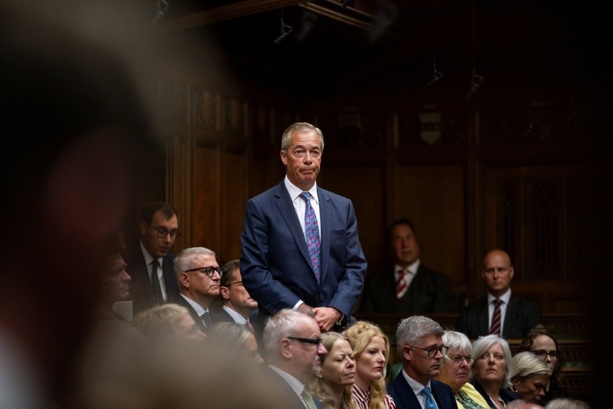 Bild vergr&ouml;&szlig;ern: Neue Vorwürfe gegen Reform-UK-Chef Farage wegen nicht offengelegter Geschenke