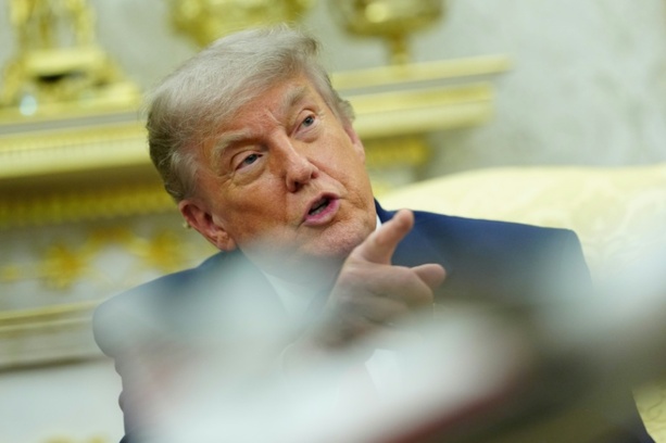 Bild vergr&ouml;&szlig;ern: Sprecherin: Trump trifft bei Nato-Gipfel in Ankara Selenskyj und al-Scharaa
