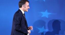 Trotz Explosionen in Damaskus: Macron setzt Syrien-Besuch fort