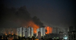 Kiew von Serie von Explosionen erschüttert