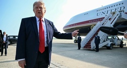 Trump meidet bei Abflug vom Nato-Gipfel Air Force One aus Katar
